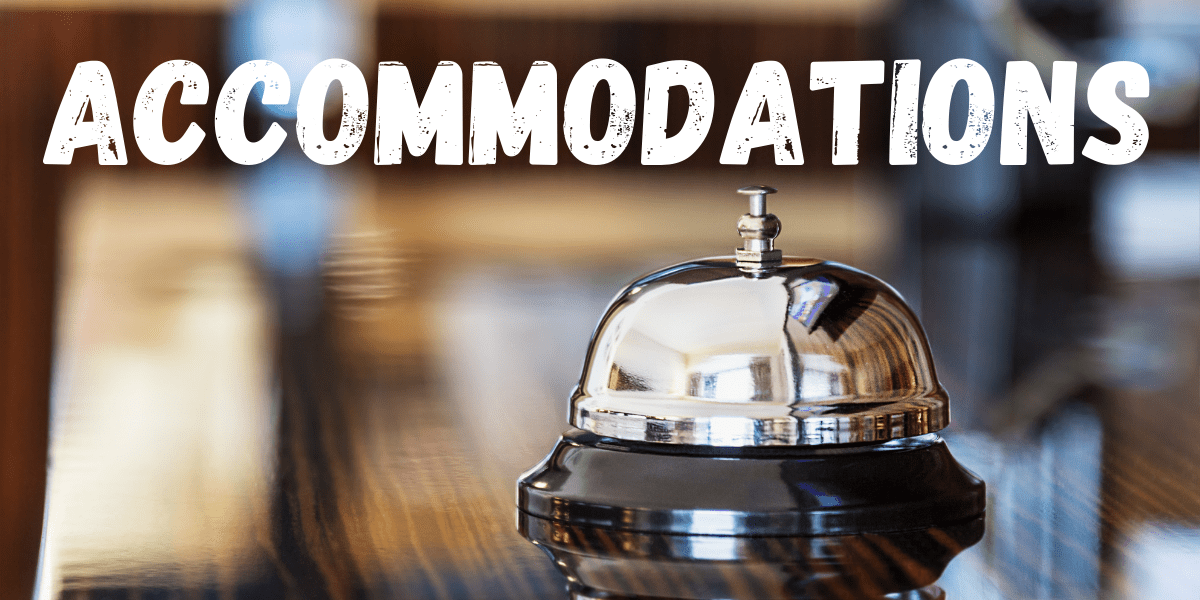 ACCOMMODATIONS